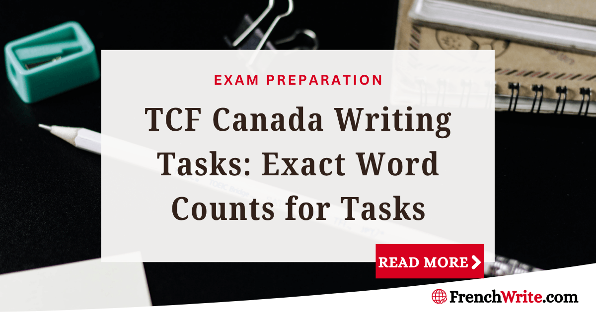 TCF Canada Writing Tasks